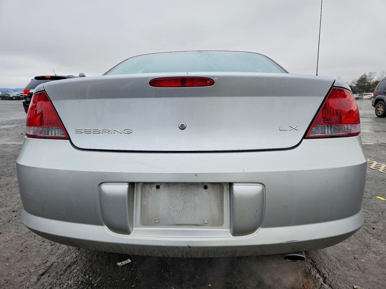 2001 Chrysler Sebring Lx Серебряный vin: 1C3AL46U41N545088