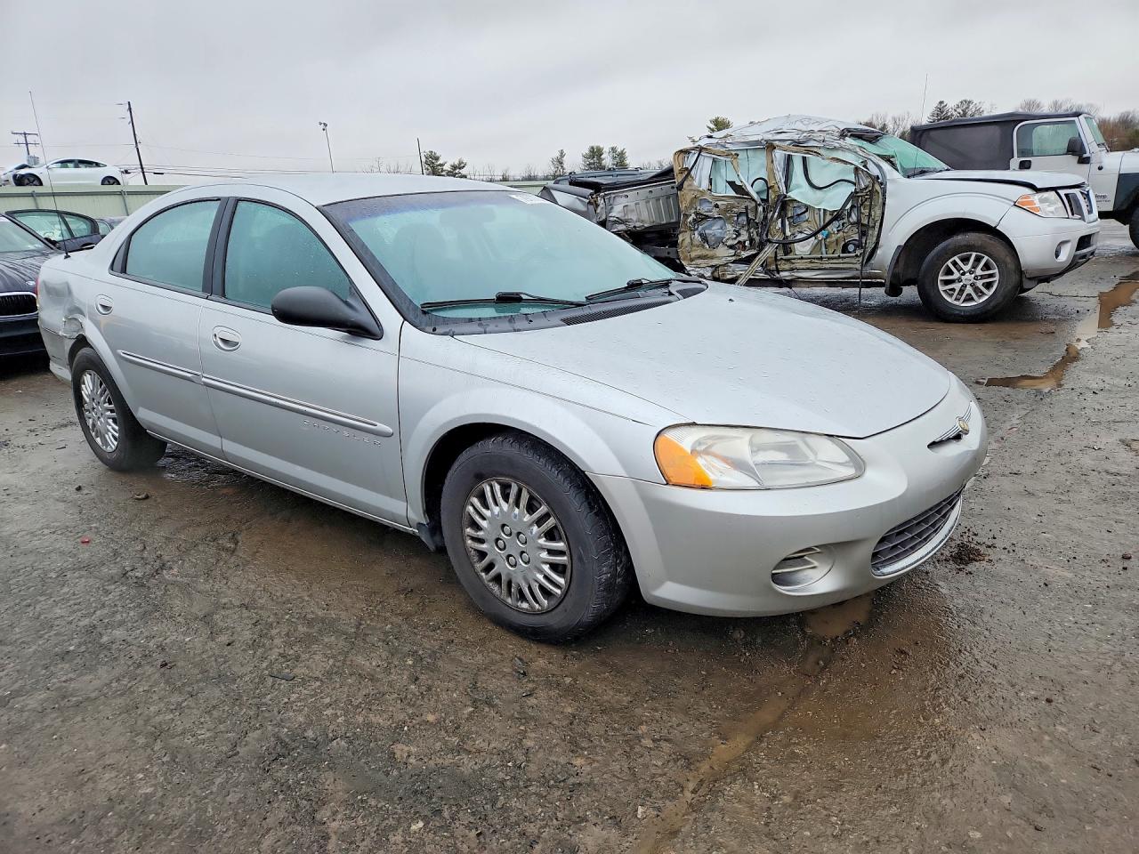 2001 Chrysler Sebring Lx Серебряный vin: 1C3AL46U41N545088