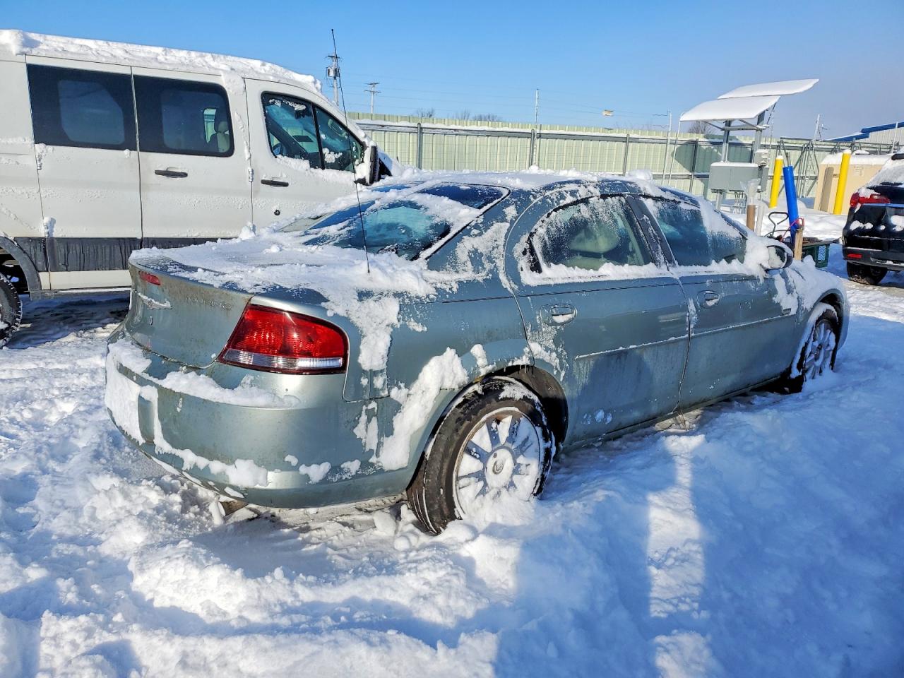 2006 Chrysler Sebring Зеленый vin: 1C3AL56R26N157799