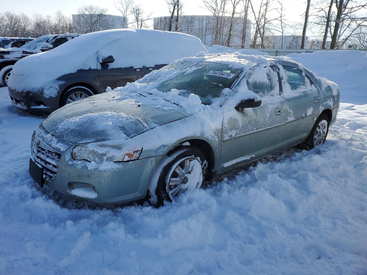 2006 Chrysler Sebring Зеленый vin: 1C3AL56R26N157799
