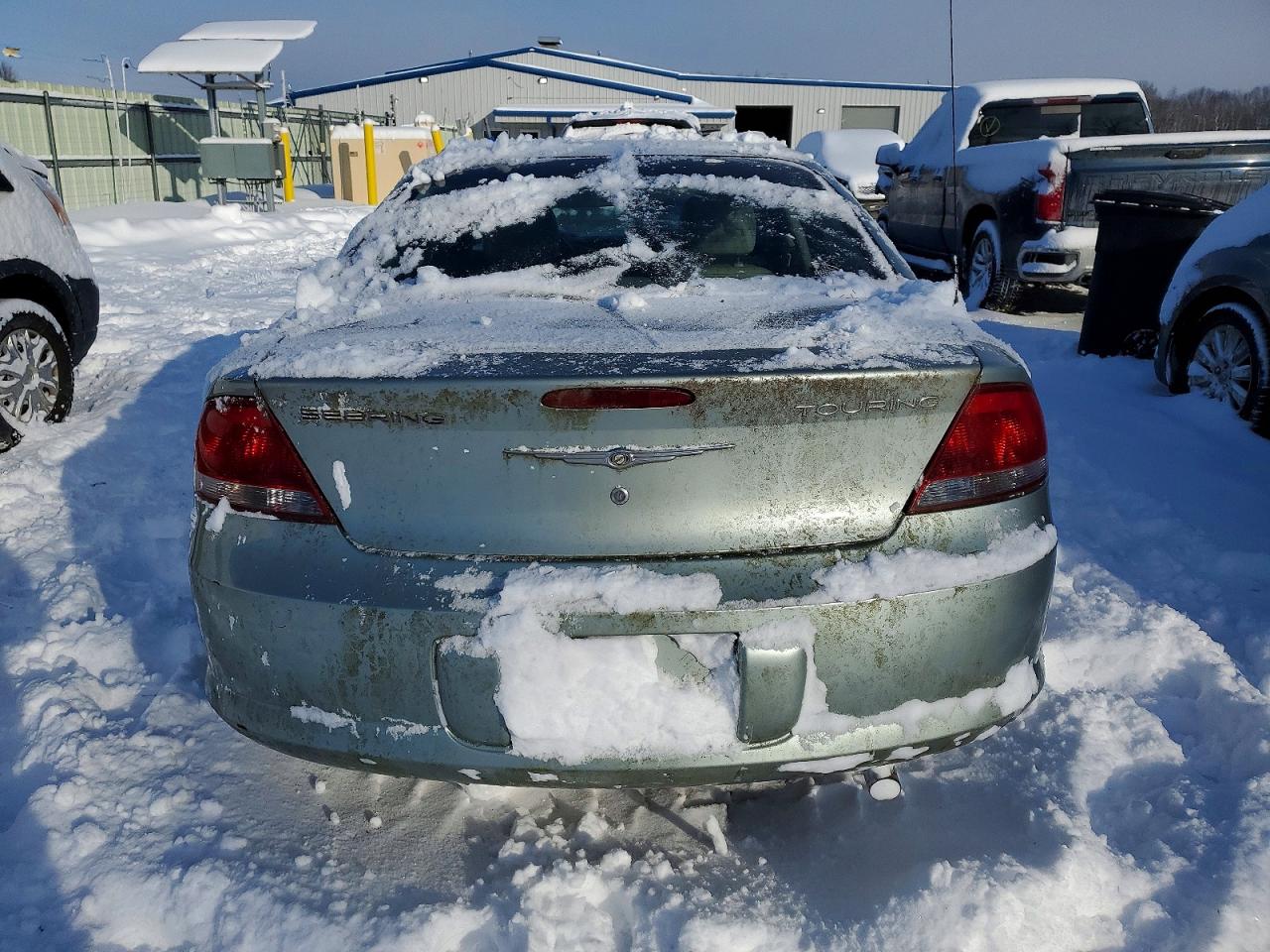 2006 Chrysler Sebring Зеленый vin: 1C3AL56R26N157799