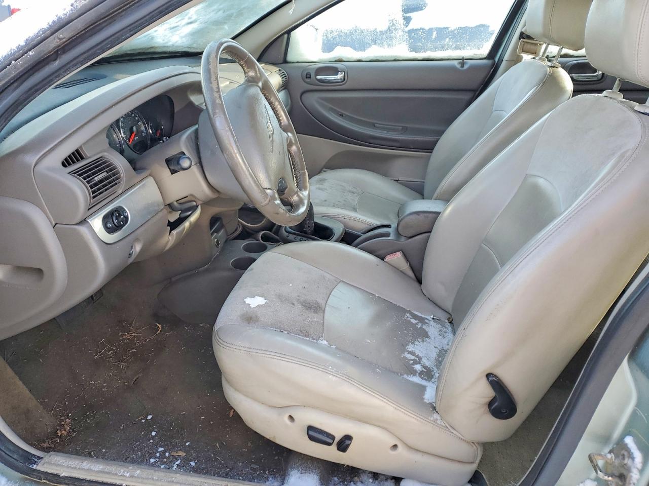 2006 Chrysler Sebring Зеленый vin: 1C3AL56R26N157799