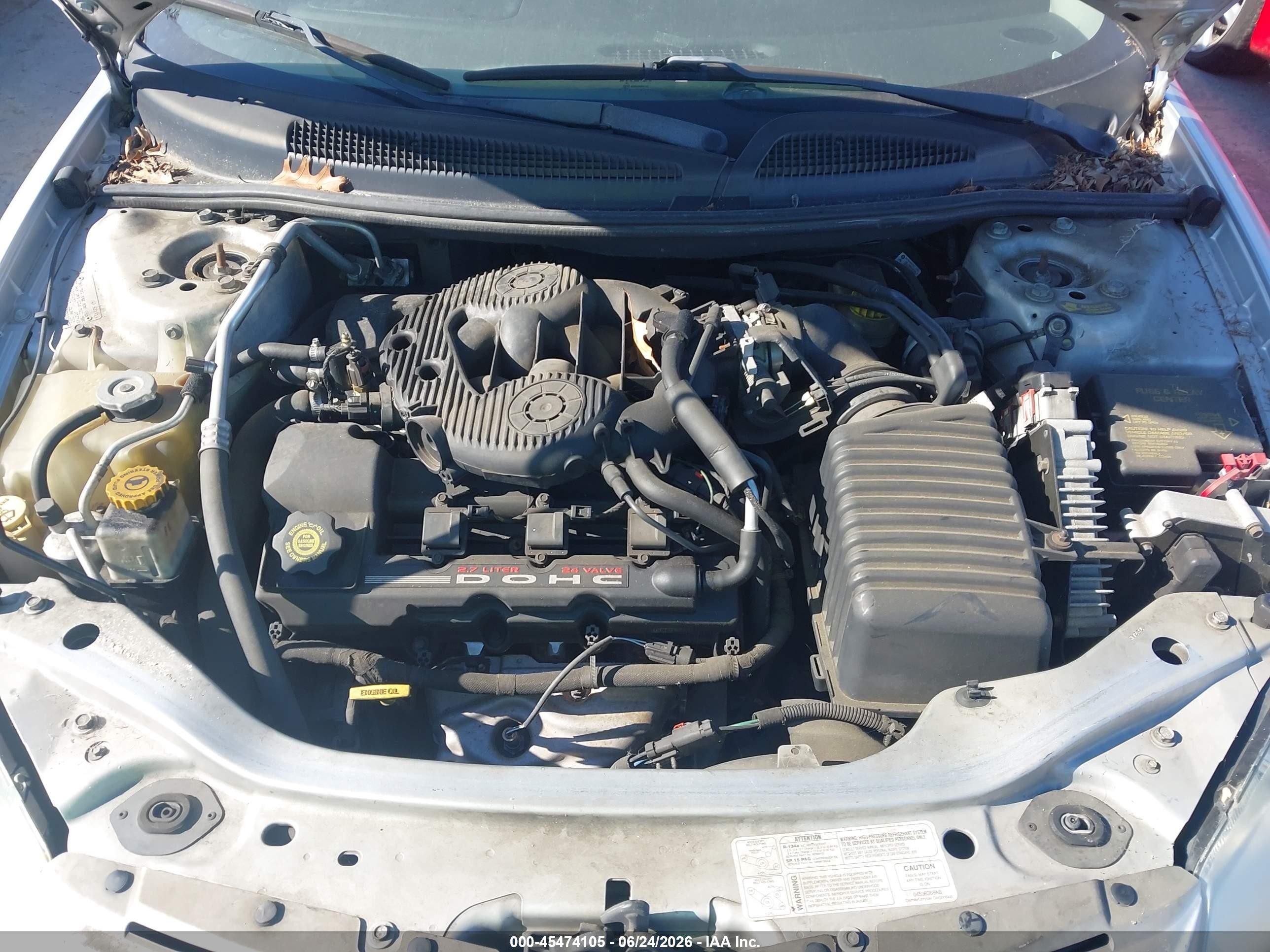 2002 Chrysler Sebring Lxi Gray vin: 1C3AL56R72N188525