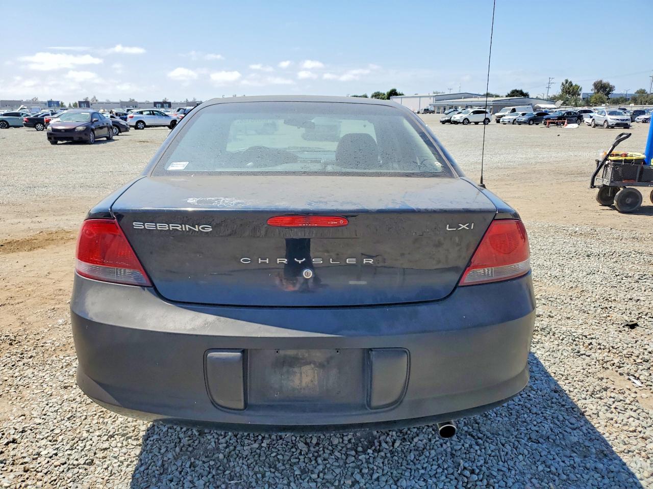 2002 Chrysler Sebring Lxi Black vin: 1C3AL56R82N169417