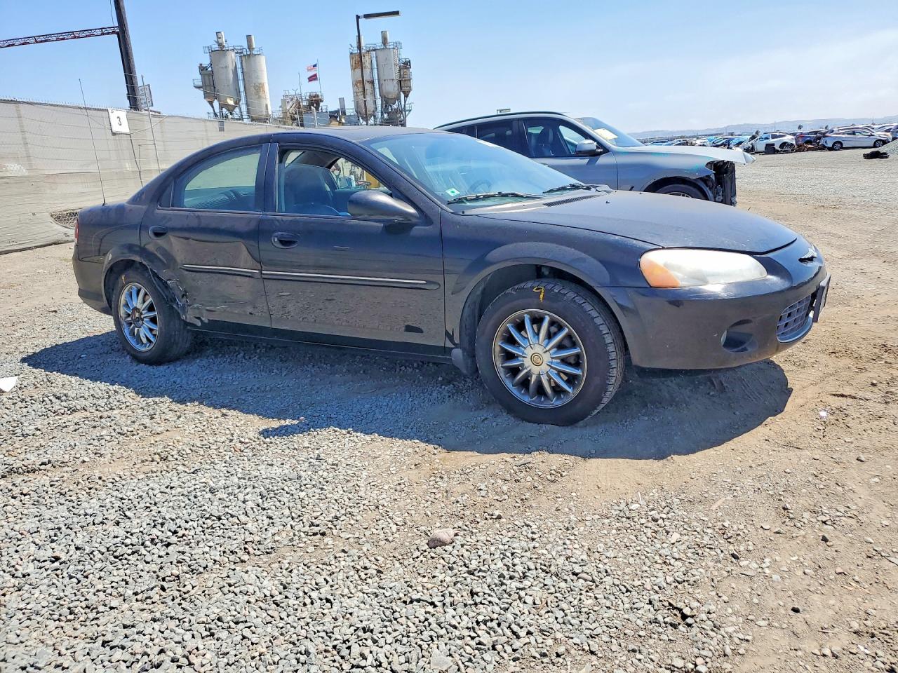 2002 Chrysler Sebring Lxi Black vin: 1C3AL56R82N169417