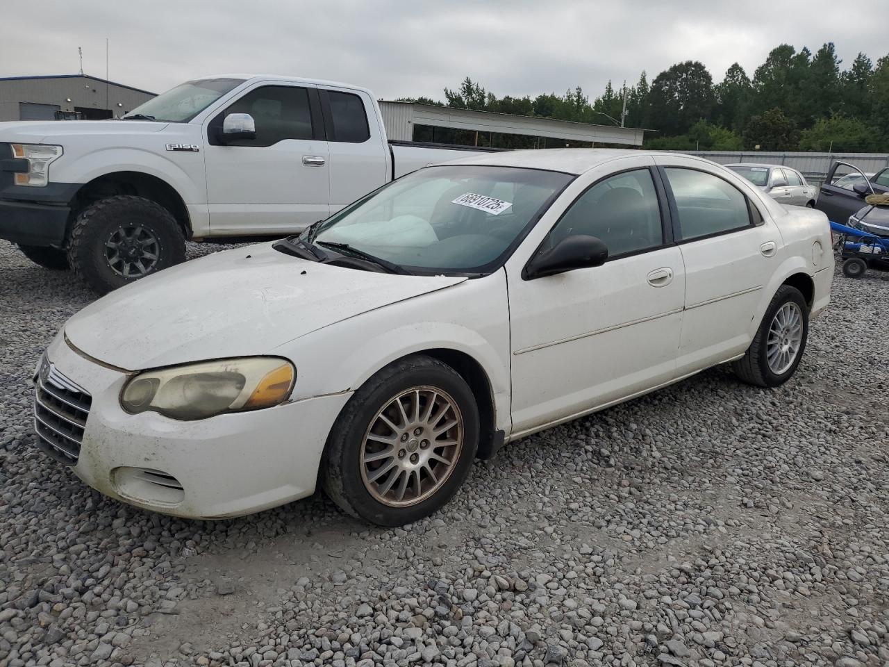 2006 Chrysler Sebring Touring White vin: 1C3AL56T66N167974