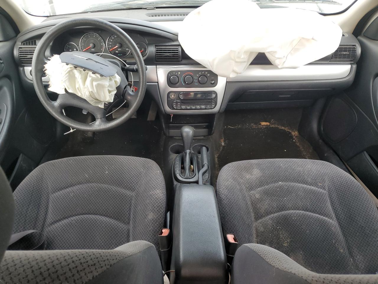 2006 Chrysler Sebring Touring White vin: 1C3AL56T66N167974