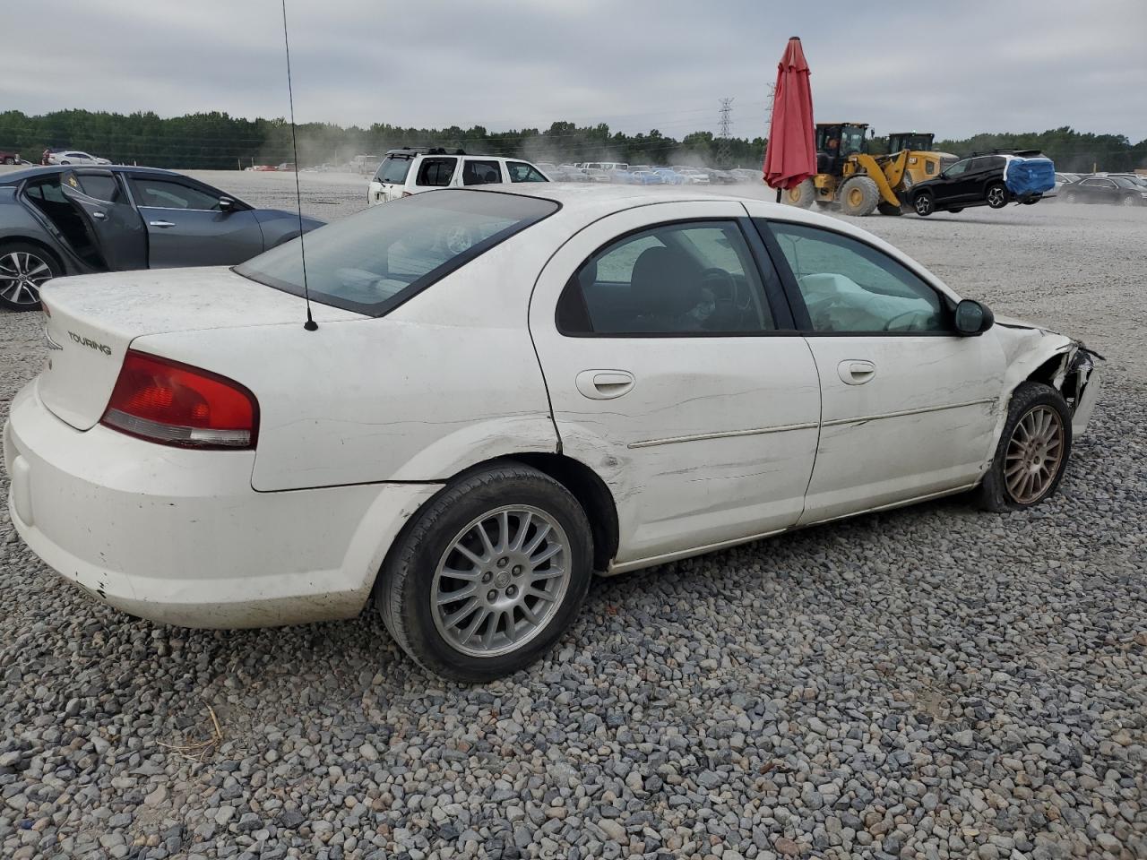 2006 Chrysler Sebring Touring White vin: 1C3AL56T66N167974