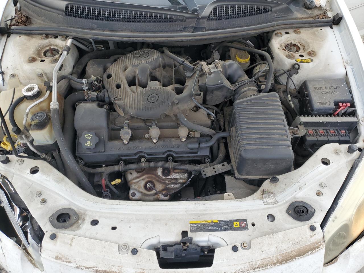 2006 Chrysler Sebring Touring White vin: 1C3AL56T66N167974