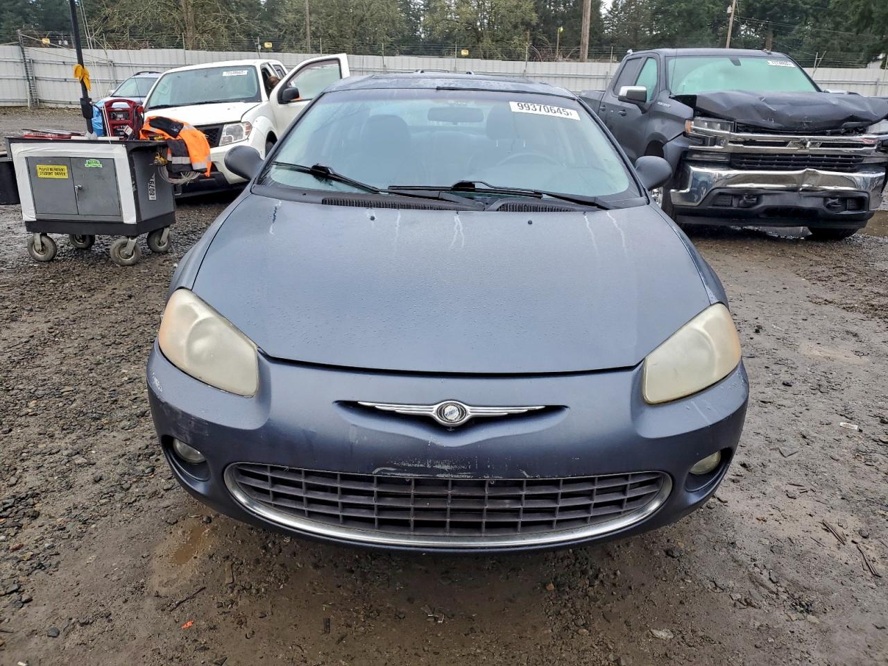 2001 Chrysler Sebring Lxi Blue vin: 1C3AL56U01N676976