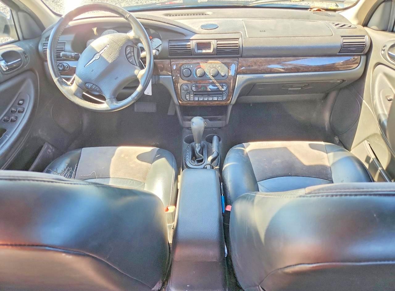 2005 Chrysler Sebring Limited Серебряный vin: 1C3AL66RX5N707948