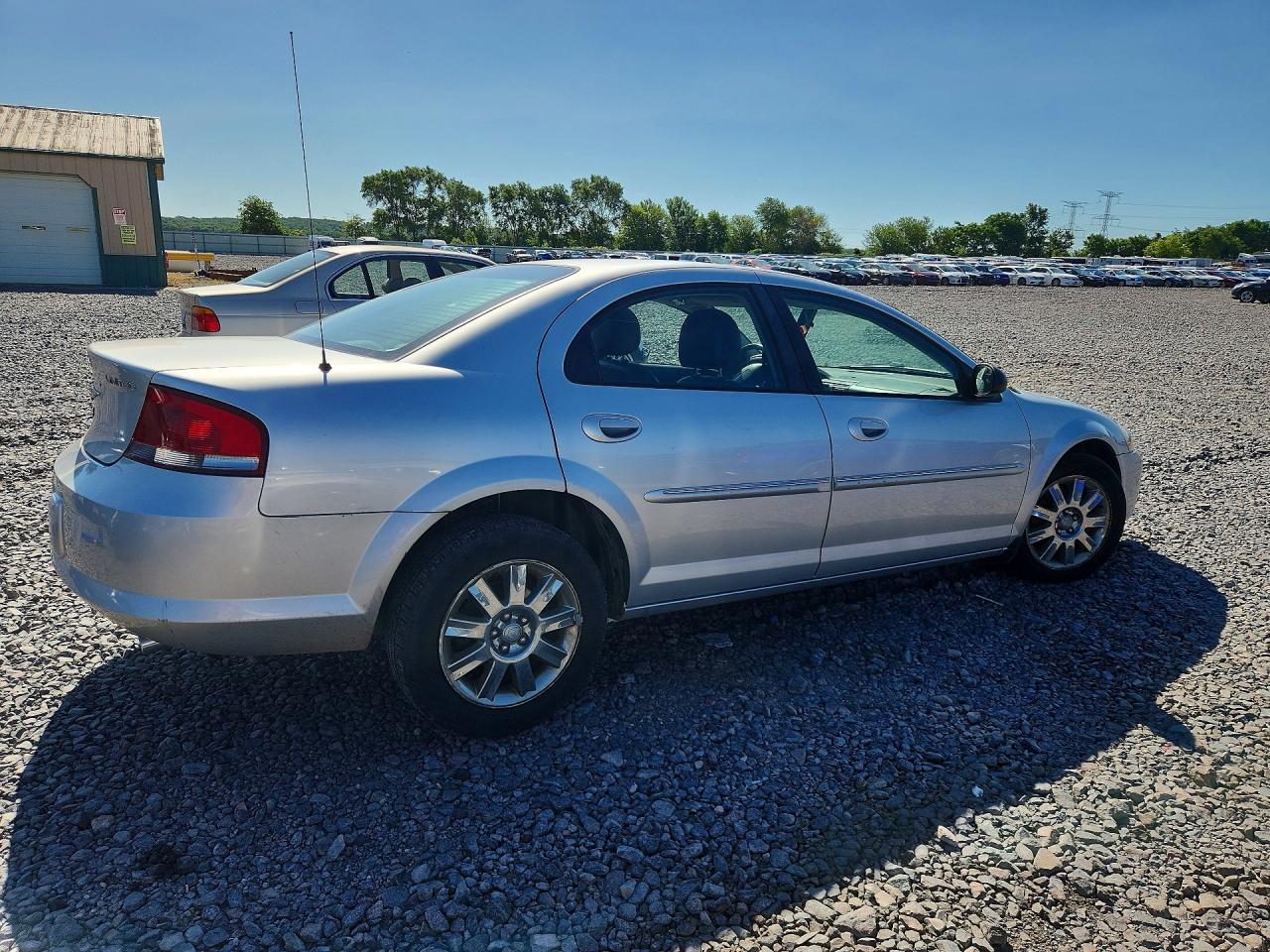 2005 Chrysler Sebring Limited Серебряный vin: 1C3AL66RX5N707948