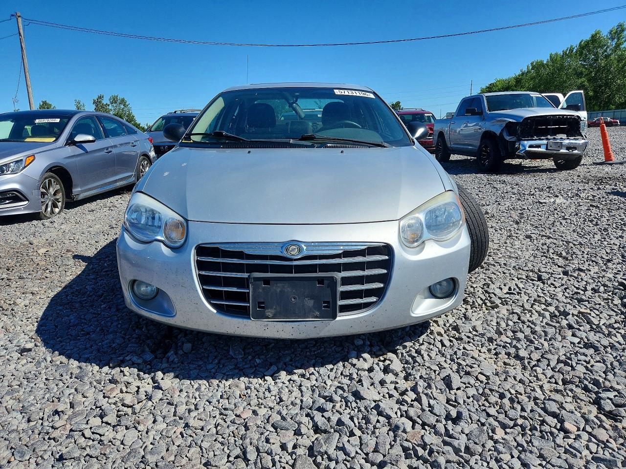 2005 Chrysler Sebring Limited Серебряный vin: 1C3AL66RX5N707948