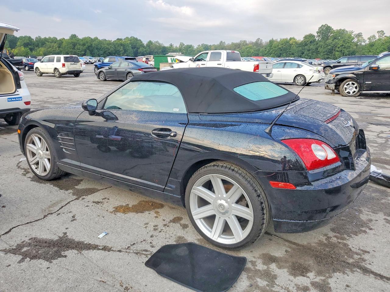 2005 Chrysler Crossfire Черный vin: 1C3AN55L65X039376