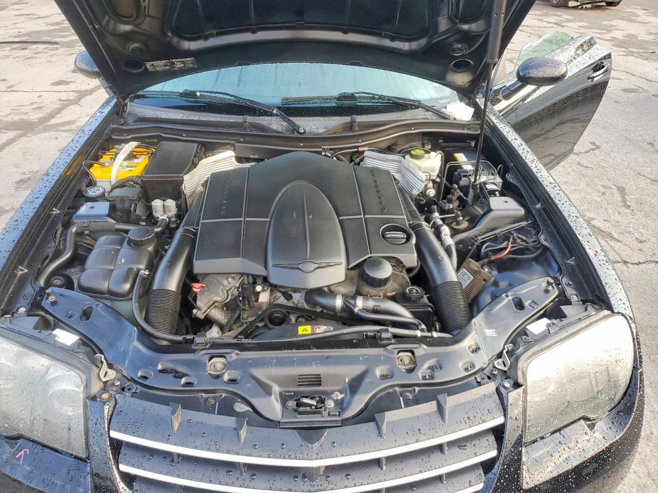 2005 Chrysler Crossfire Черный vin: 1C3AN55L65X039376