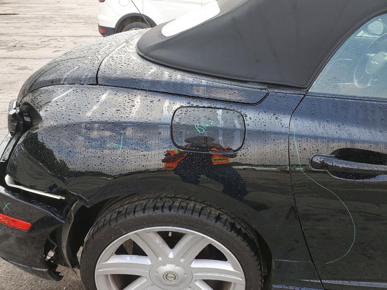 2005 Chrysler Crossfire Черный vin: 1C3AN55L65X039376