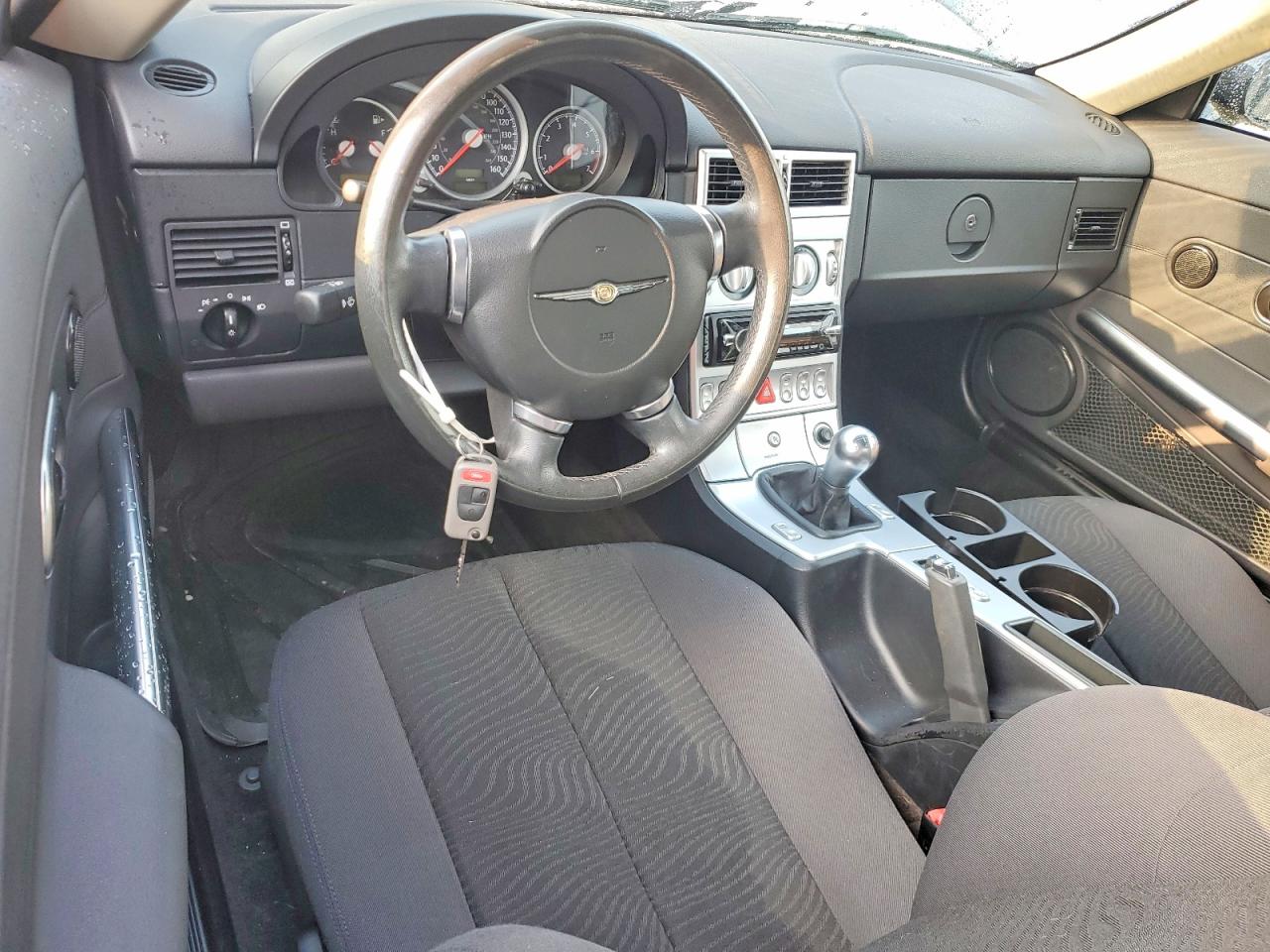 2005 Chrysler Crossfire Черный vin: 1C3AN55L65X039376