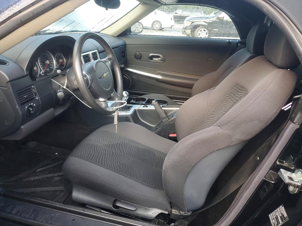2005 Chrysler Crossfire Черный vin: 1C3AN55L65X039376