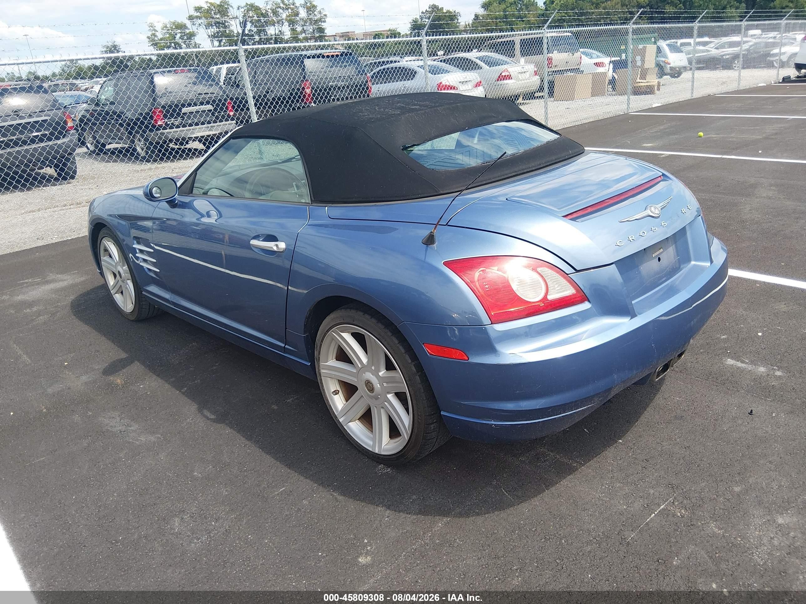 2005 Chrysler Crossfire Limited Синий vin: 1C3AN65L15X032082