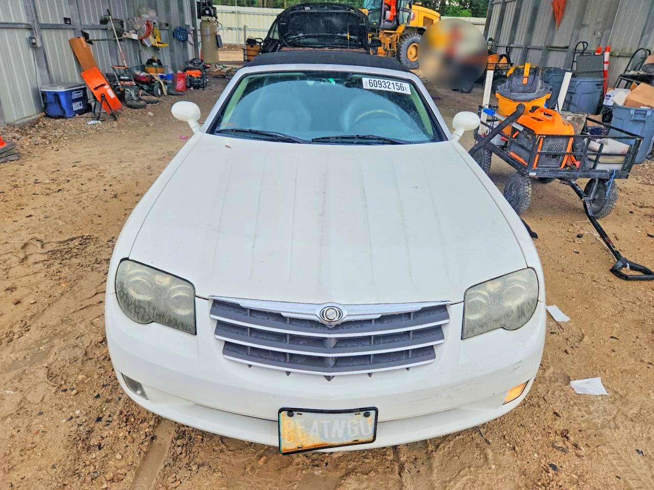 2005 Chrysler Crossfire Limited Белый vin: 1C3AN65L15X037802