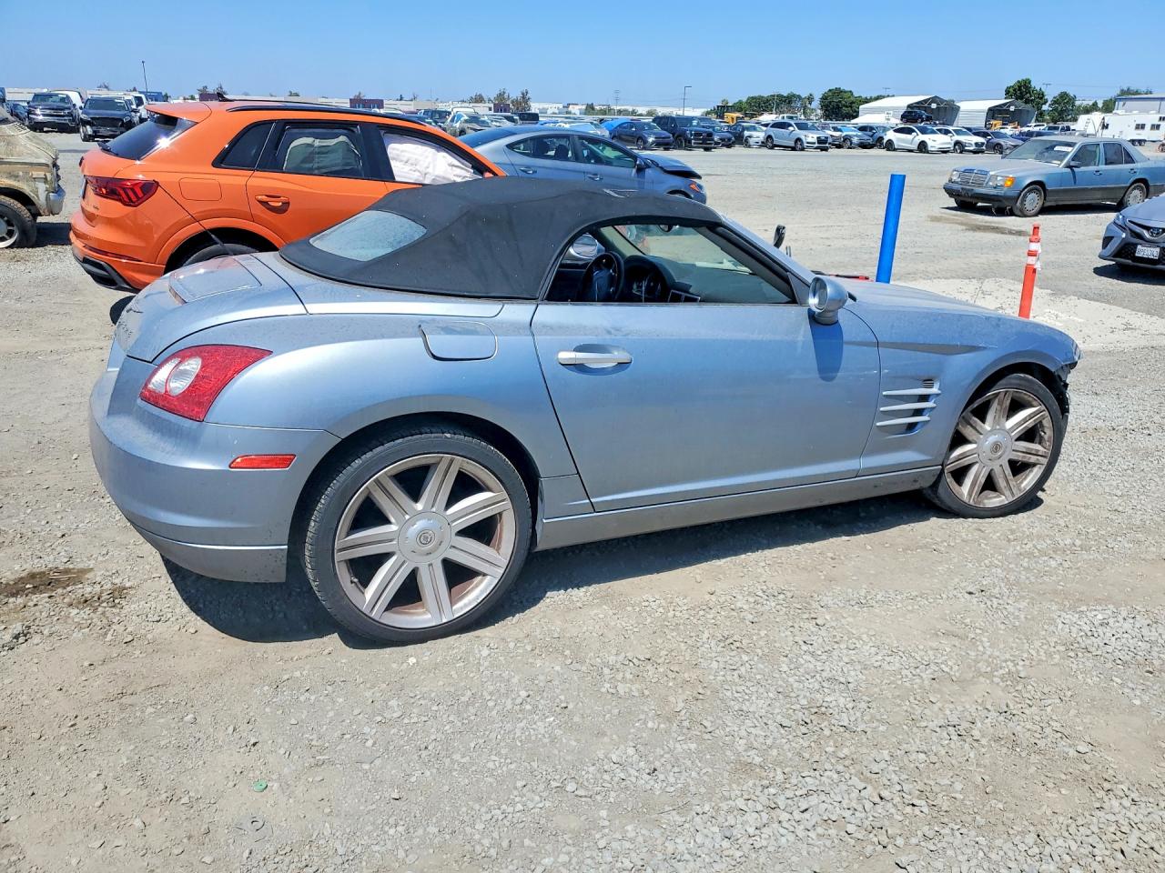 2005 Chrysler Crossfire Limited Blue vin: 1C3AN65L15X044779
