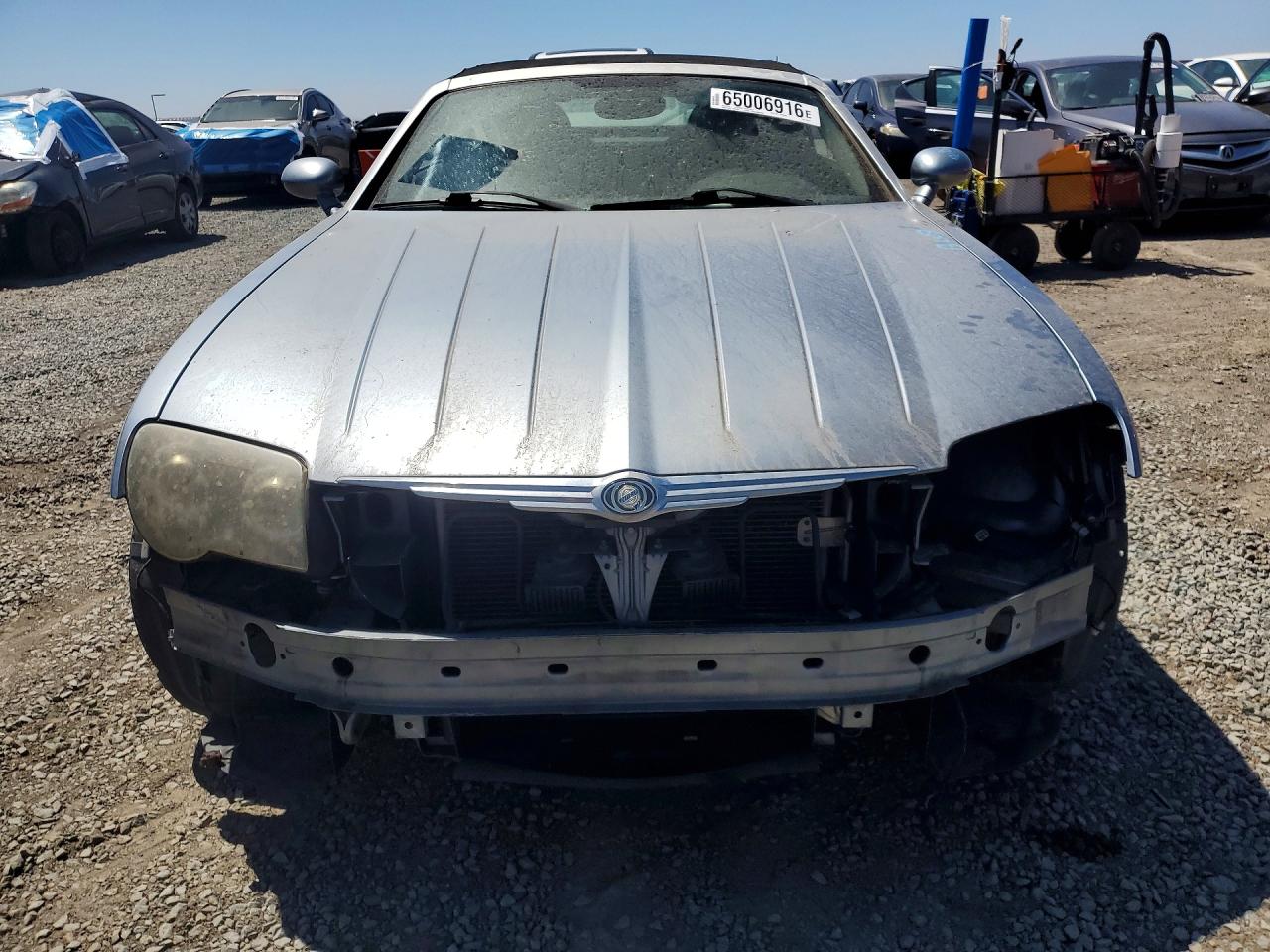 2005 Chrysler Crossfire Limited Blue vin: 1C3AN65L15X044779