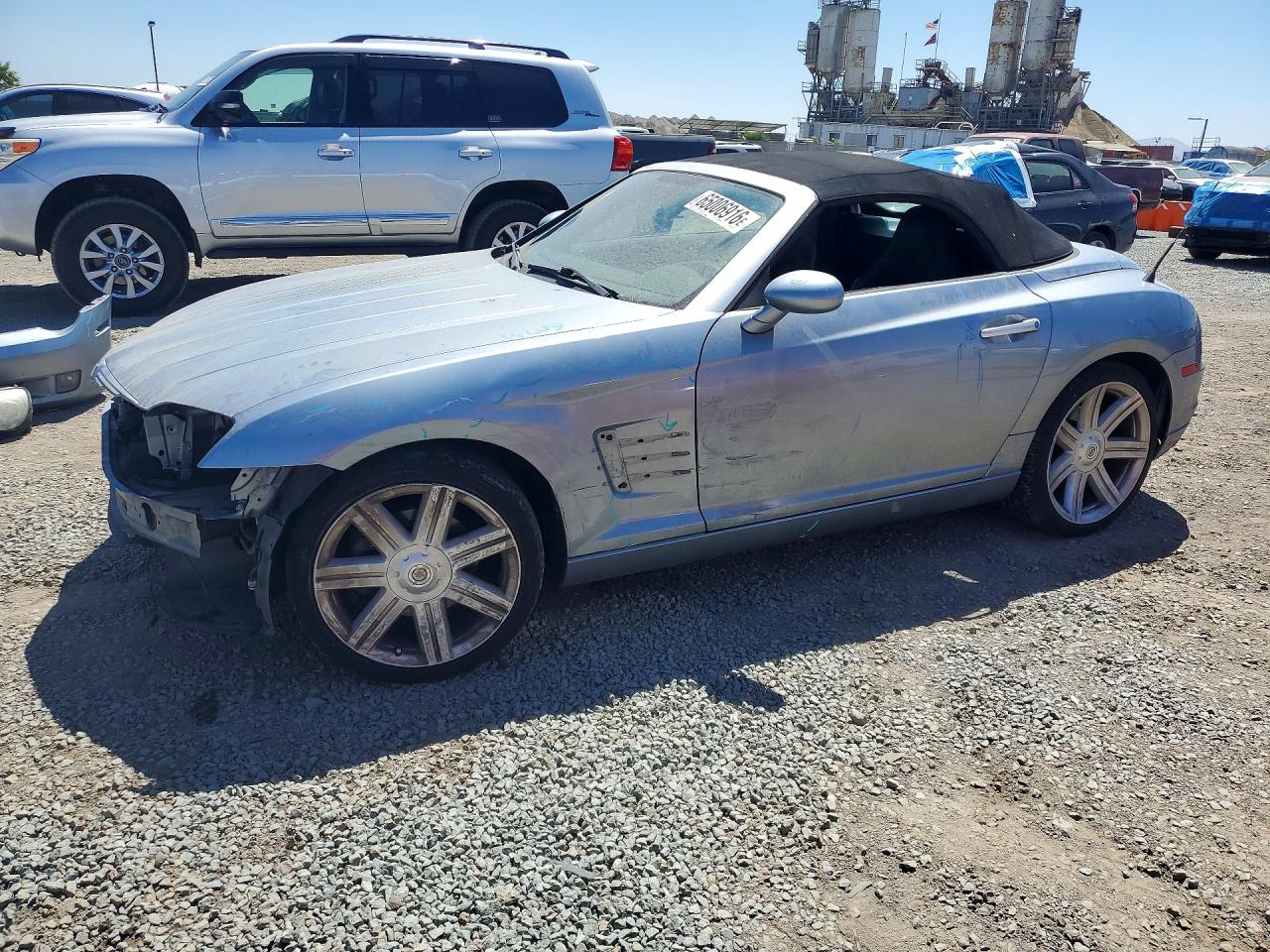 2005 Chrysler Crossfire Limited Синий vin: 1C3AN65L15X044779