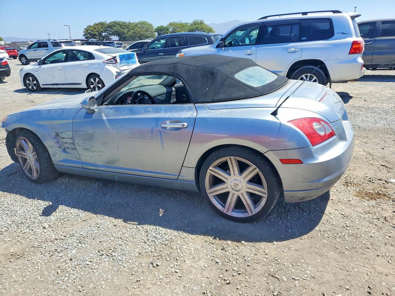 2005 Chrysler Crossfire Limited Blue vin: 1C3AN65L15X044779