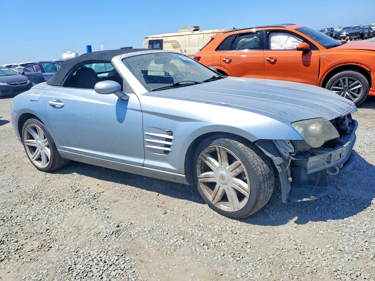 2005 Chrysler Crossfire Limited Blue vin: 1C3AN65L15X044779