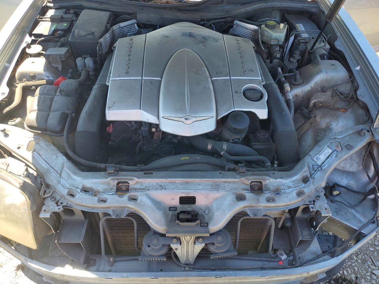 2005 Chrysler Crossfire Limited Blue vin: 1C3AN65L15X044779