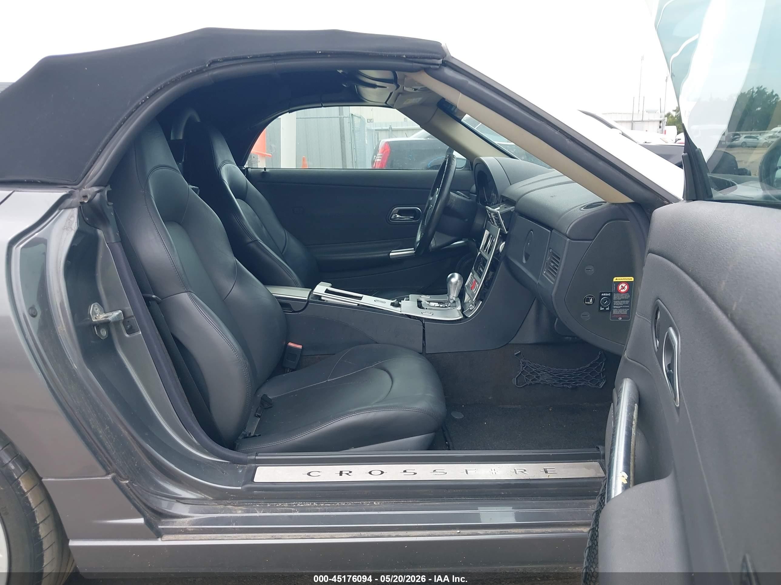 2005 Chrysler Crossfire Limited Gray vin: 1C3AN65L25X040031