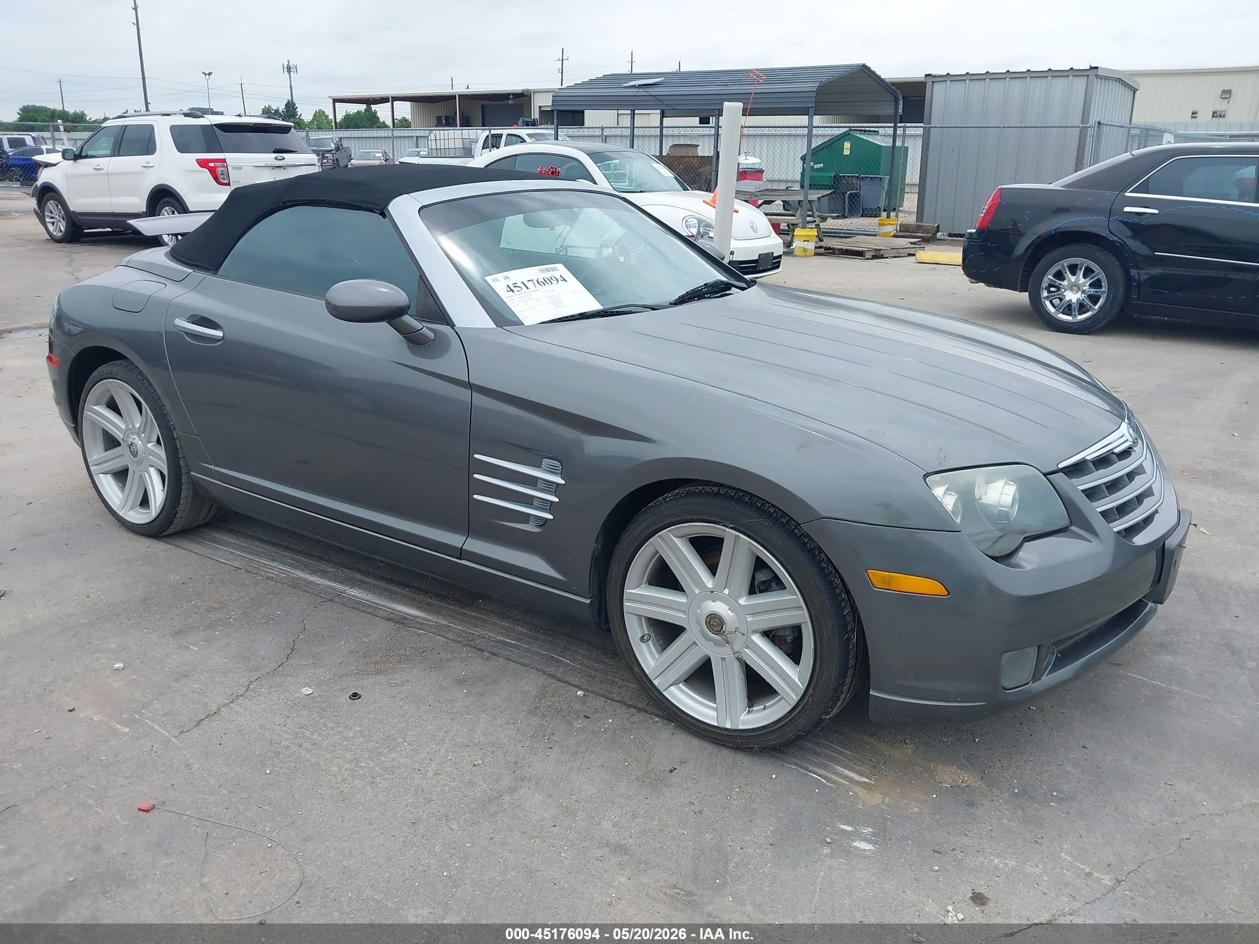 2005 Chrysler Crossfire Limited Gray vin: 1C3AN65L25X040031