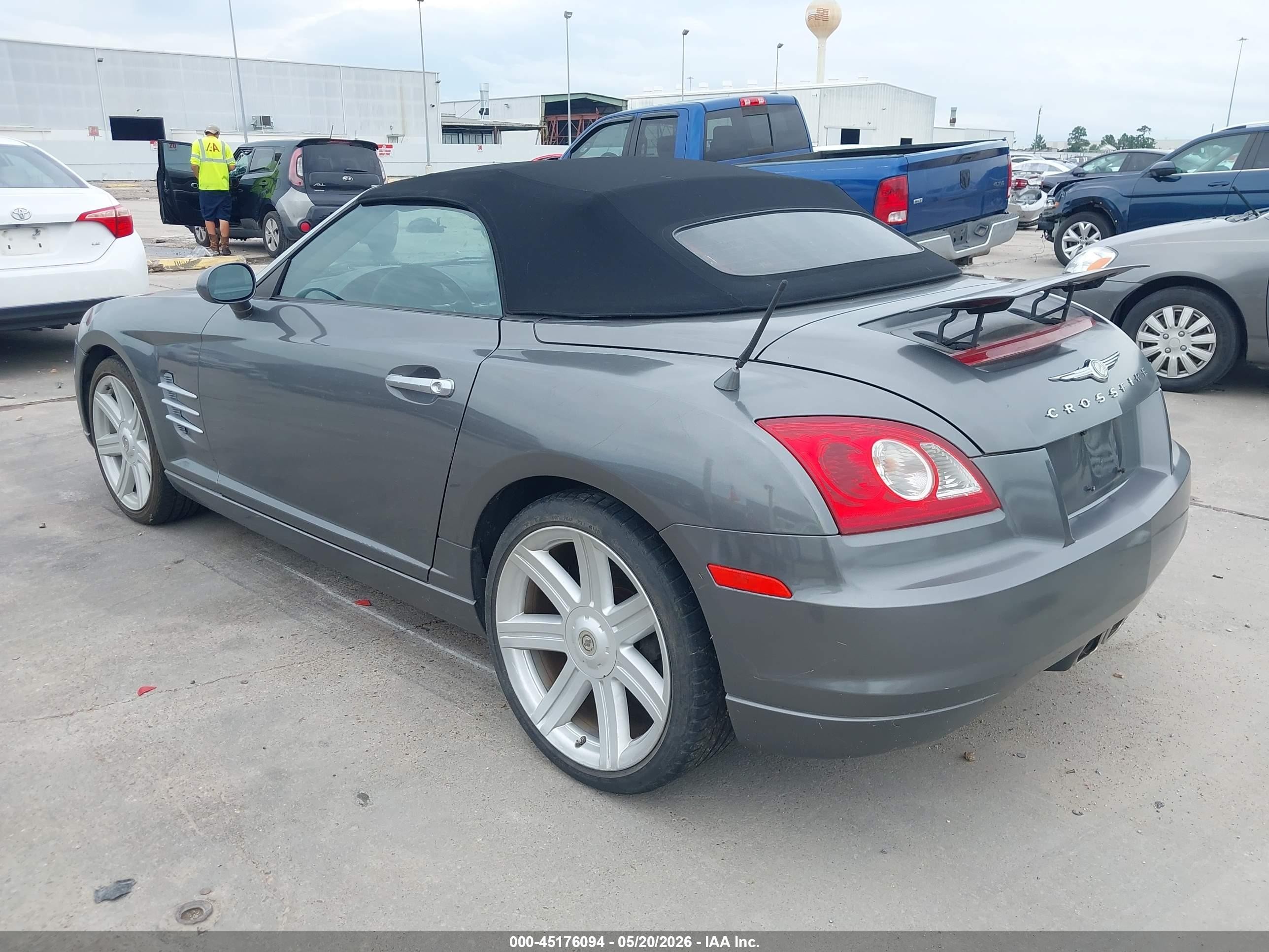 2005 Chrysler Crossfire Limited Gray vin: 1C3AN65L25X040031