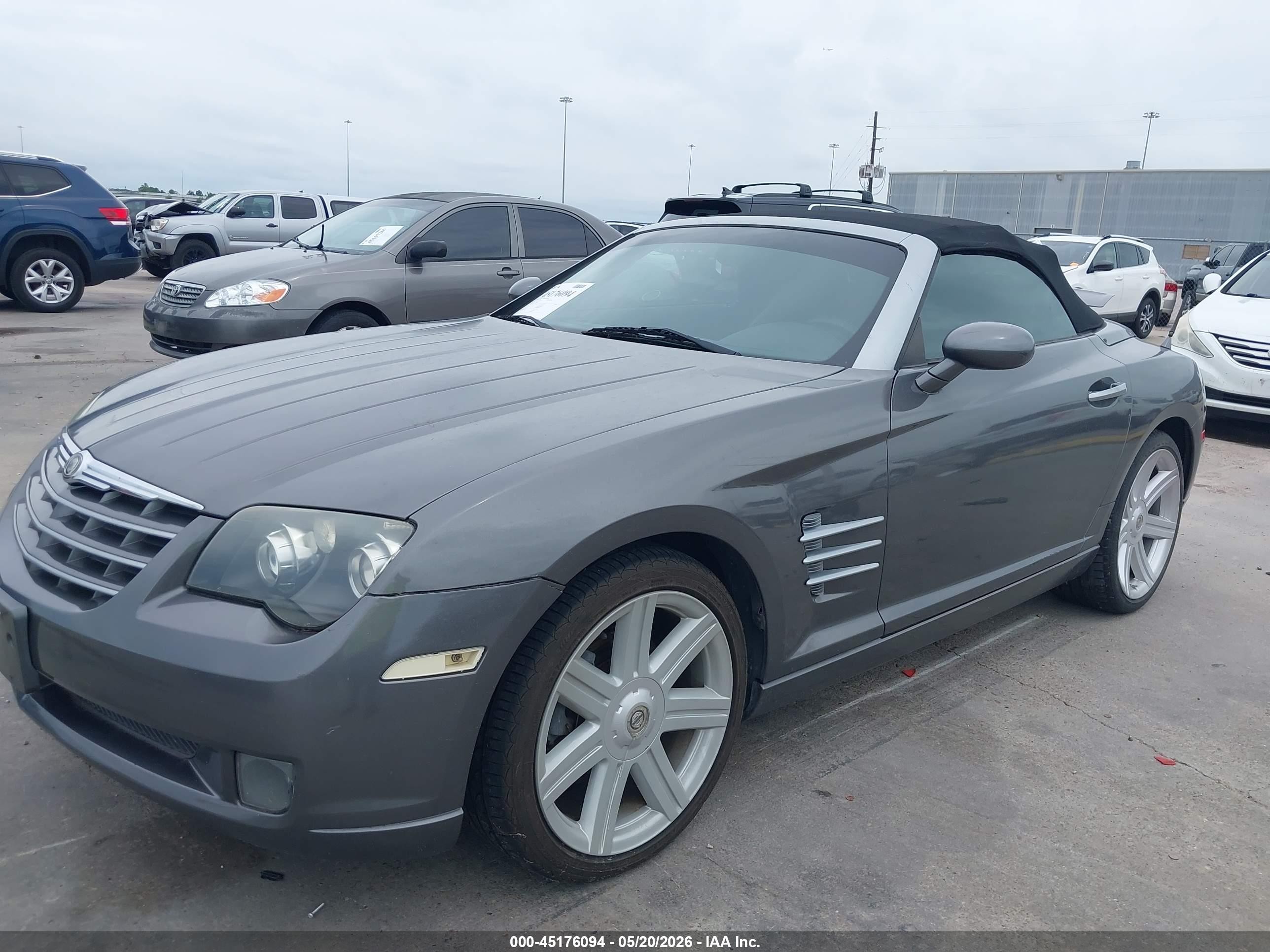 2005 Chrysler Crossfire Limited Gray vin: 1C3AN65L25X040031