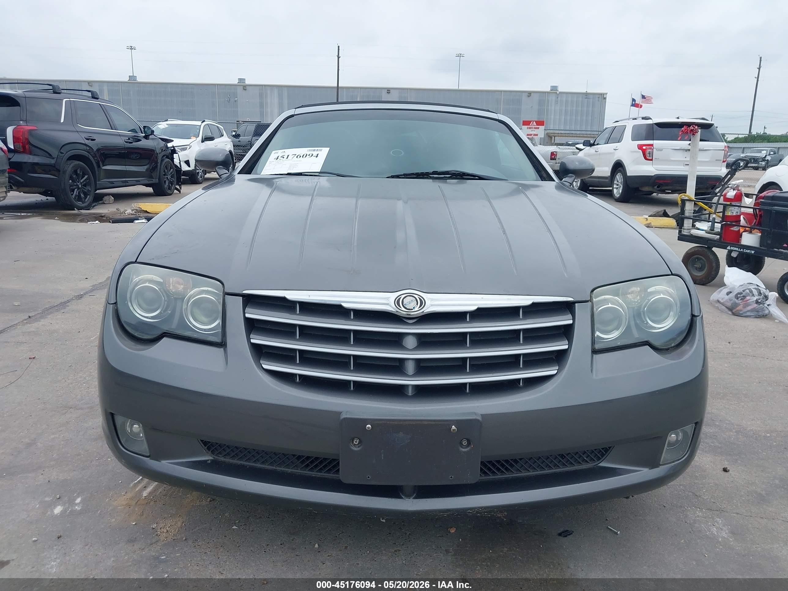 2005 Chrysler Crossfire Limited Gray vin: 1C3AN65L25X040031