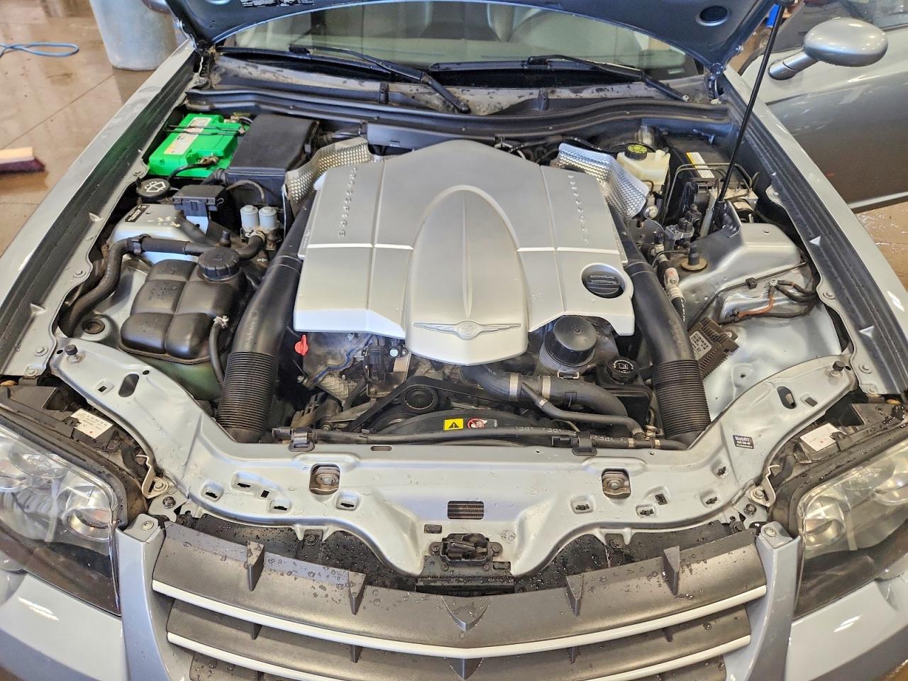 2005 Chrysler Crossfire Limited Blue vin: 1C3AN65L25X042376
