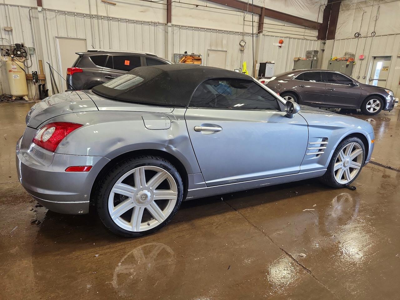 2005 Chrysler Crossfire Limited Blue vin: 1C3AN65L25X042376