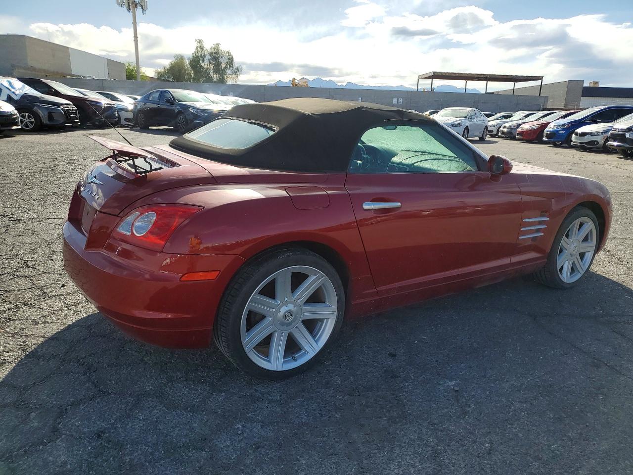 2005 Chrysler Crossfire Limited Красный vin: 1C3AN65L25X057797