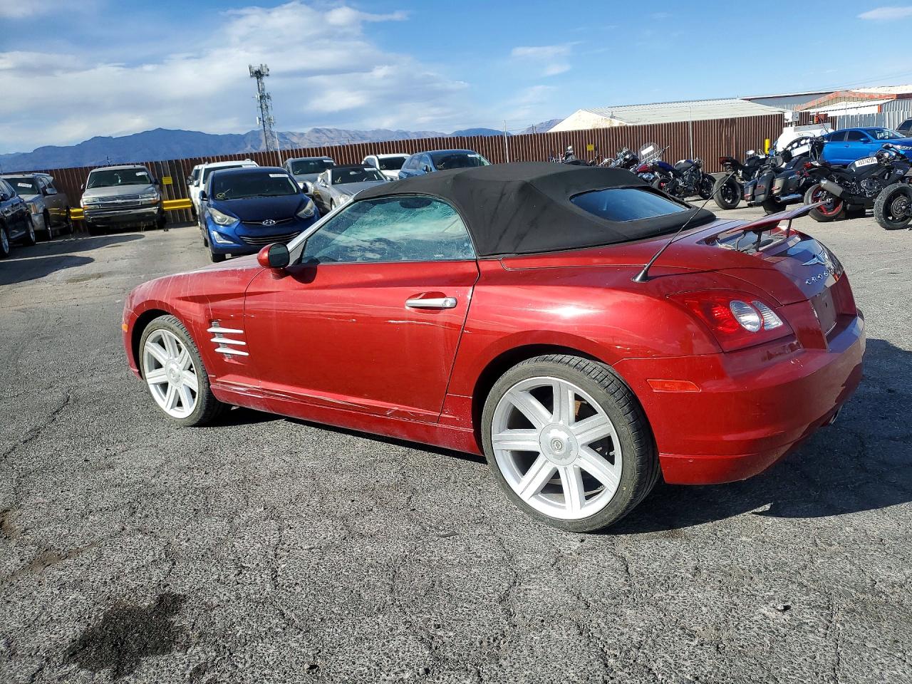 2005 Chrysler Crossfire Limited Красный vin: 1C3AN65L25X057797