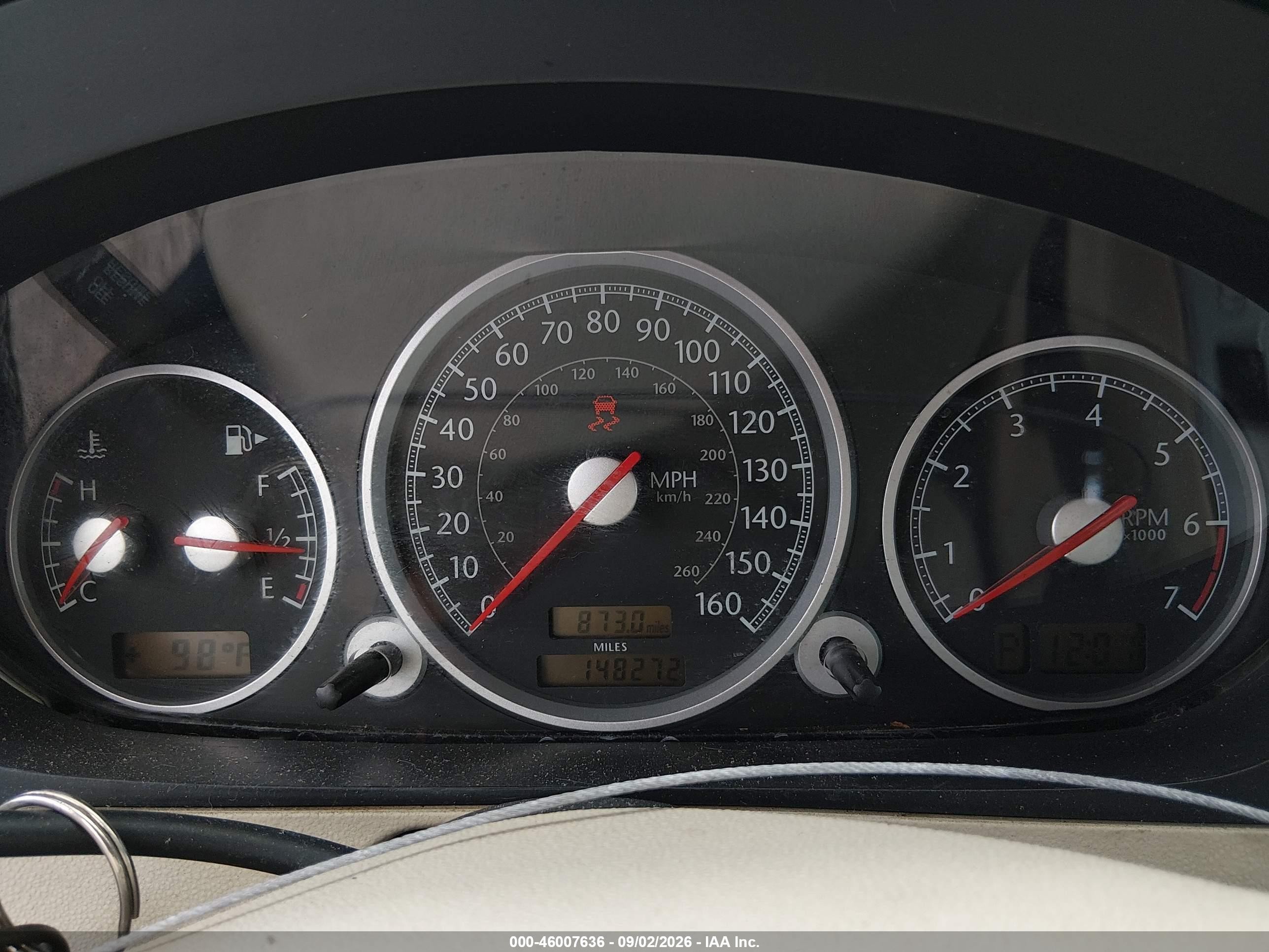 2005 Chrysler Crossfire Limited White vin: 1C3AN65L35X048459