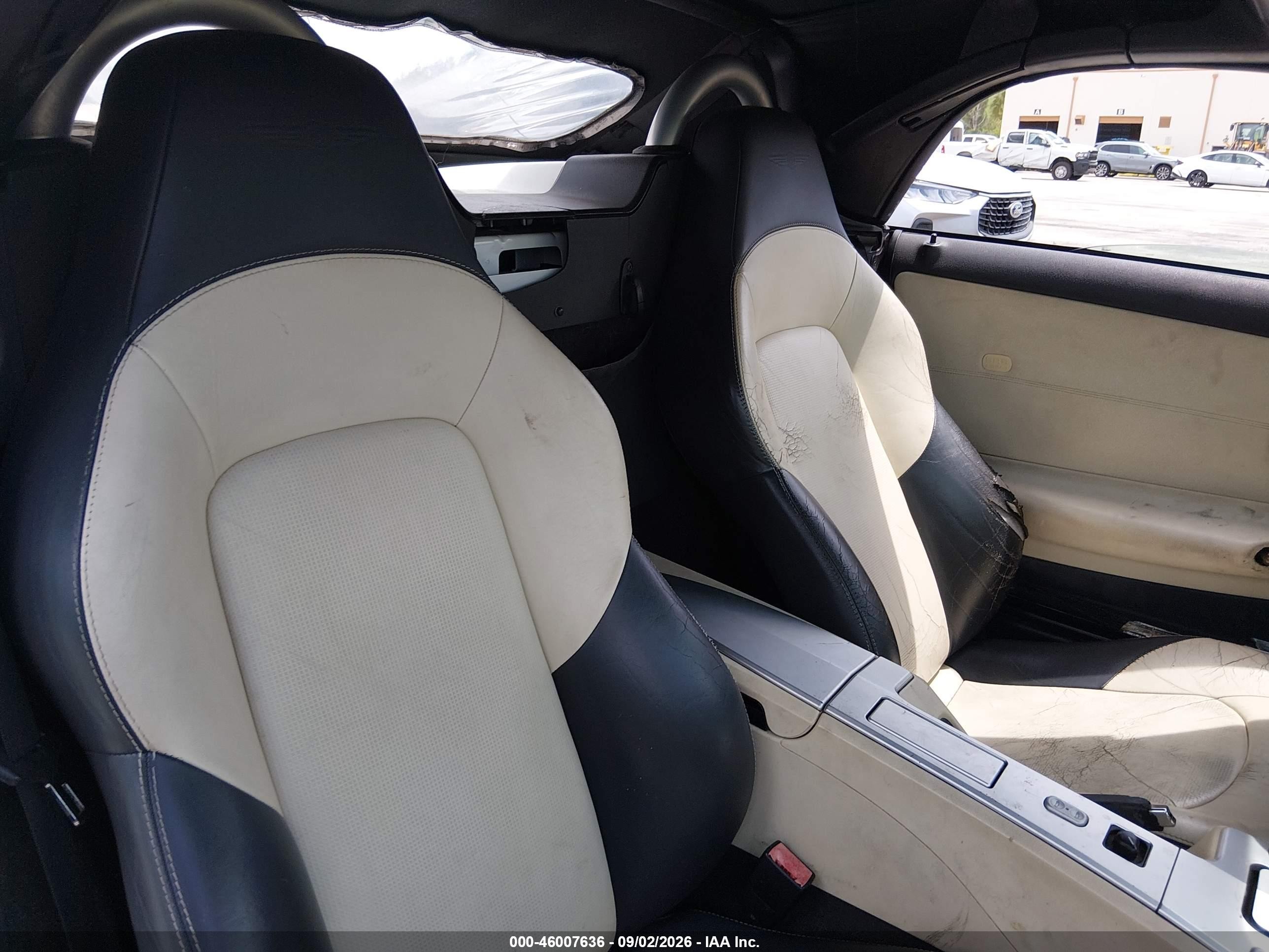 2005 Chrysler Crossfire Limited White vin: 1C3AN65L35X048459
