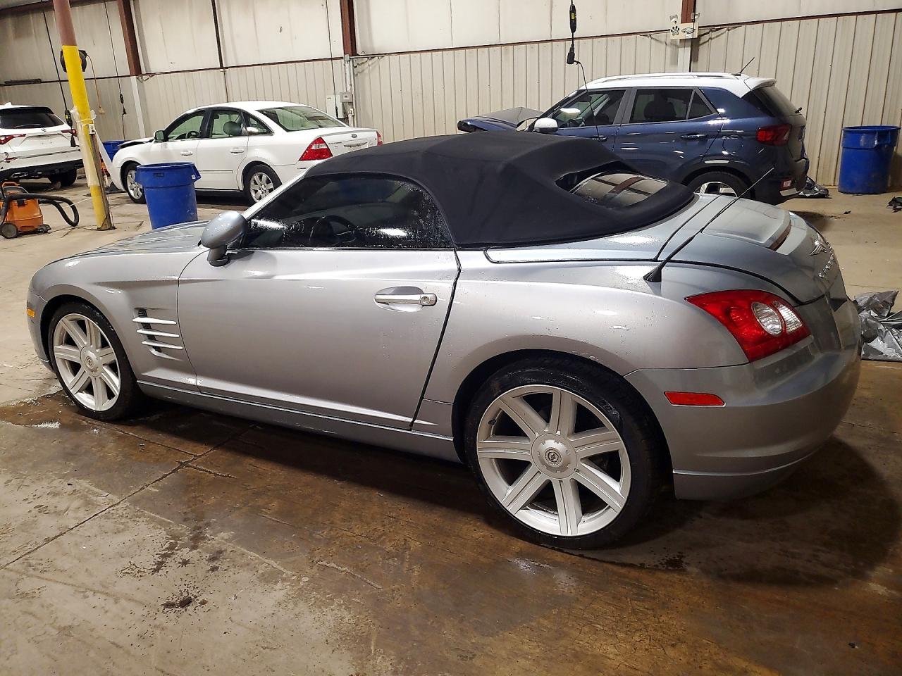 2005 Chrysler Crossfire Limited Серебряный vin: 1C3AN65L45X047157