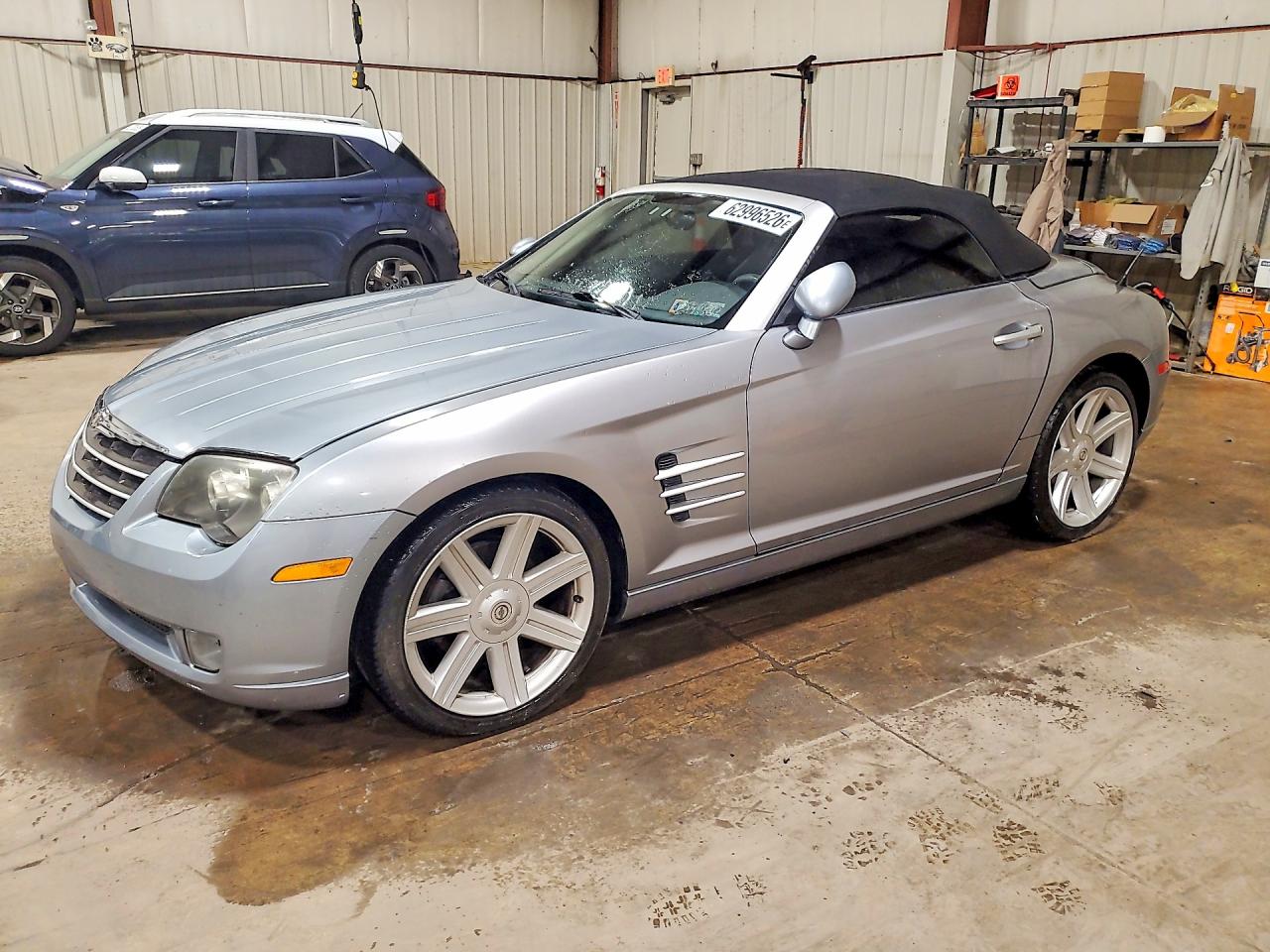 2005 Chrysler Crossfire Limited Серебряный vin: 1C3AN65L45X047157