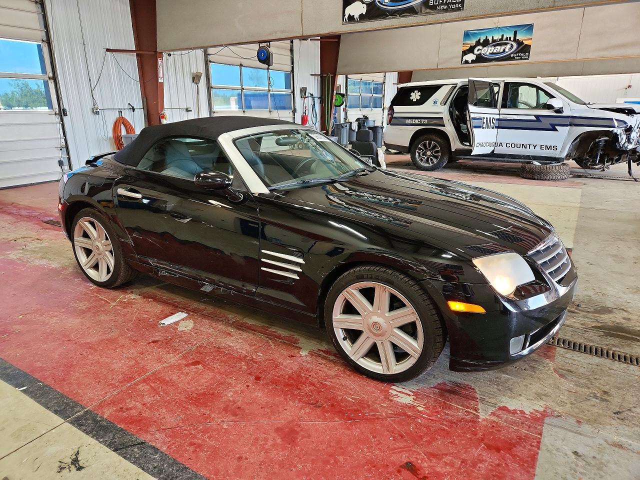 2005 Chrysler Crossfire Limited Black vin: 1C3AN65L45X047482