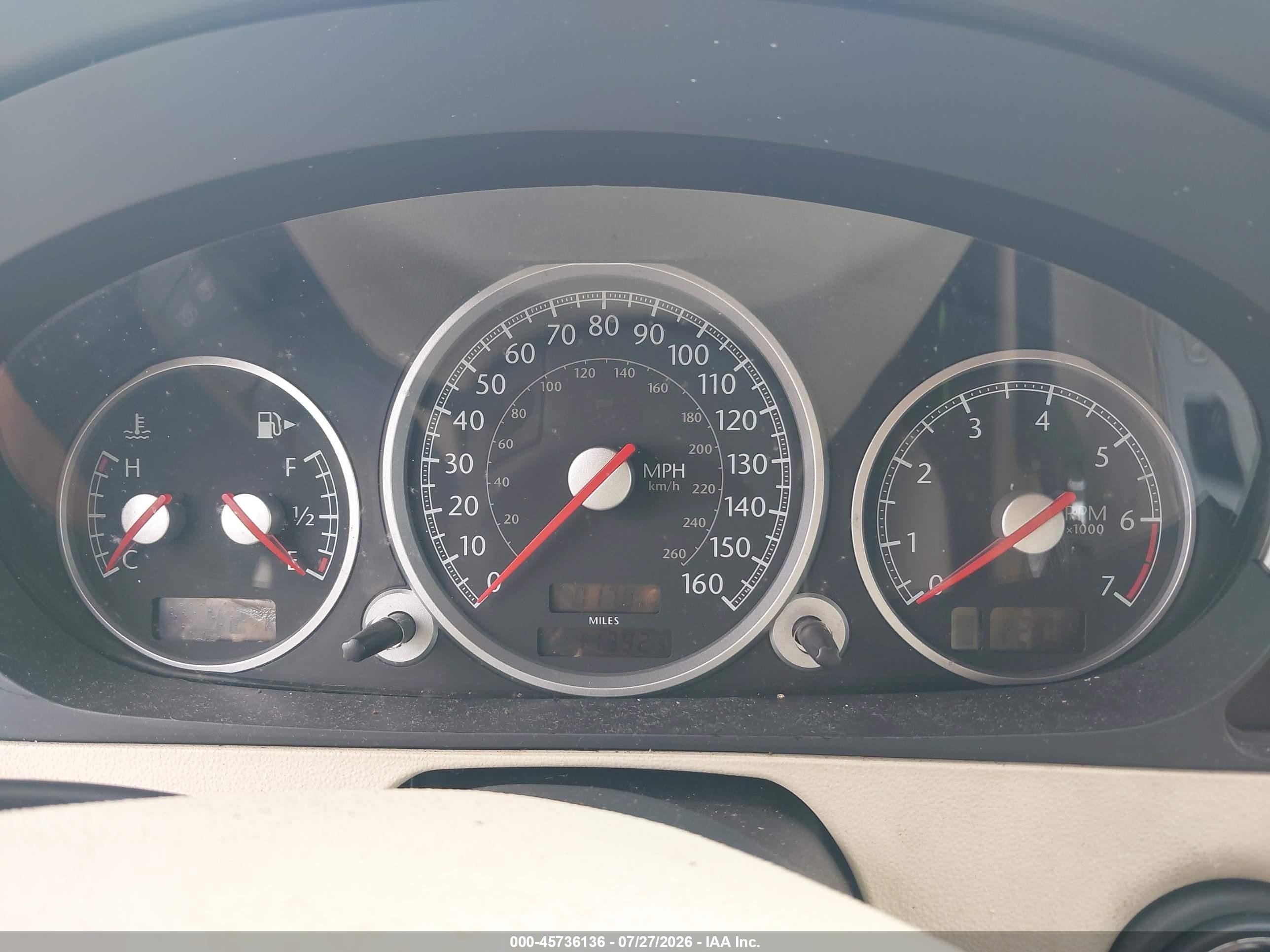 2006 Chrysler Crossfire Limited Blue vin: 1C3AN65L76X062320
