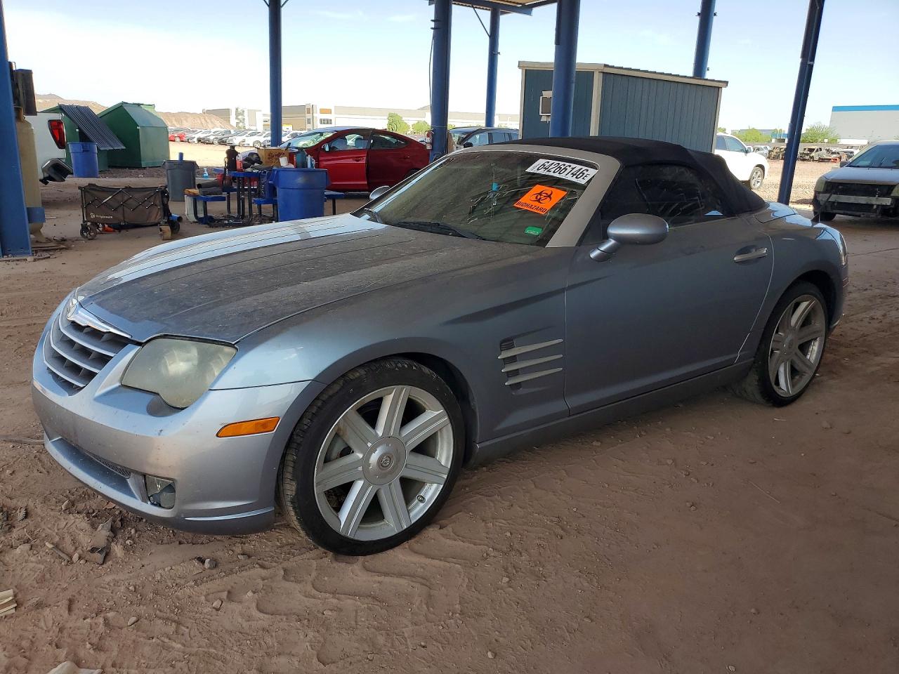 2005 Chrysler Crossfire Limited Silver vin: 1C3AN65L85X042172