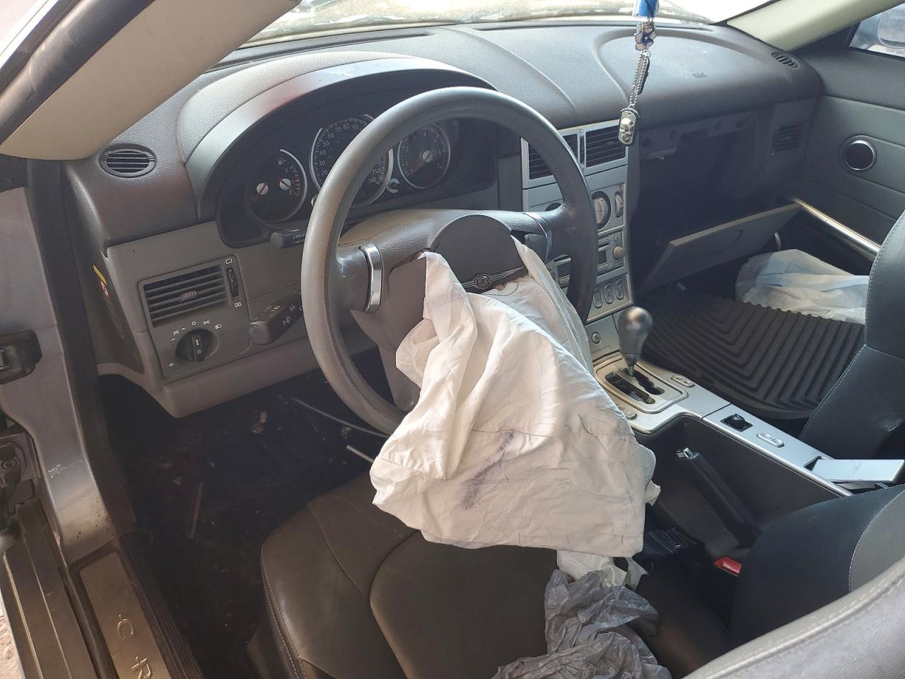 2005 Chrysler Crossfire Limited Silver vin: 1C3AN65L85X042172