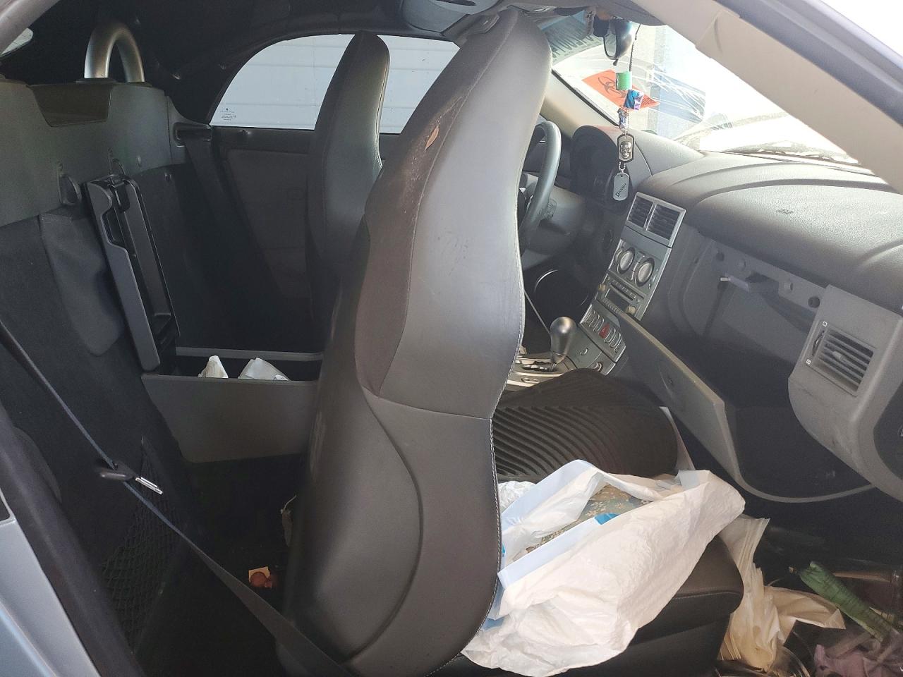 2005 Chrysler Crossfire Limited Silver vin: 1C3AN65L85X042172