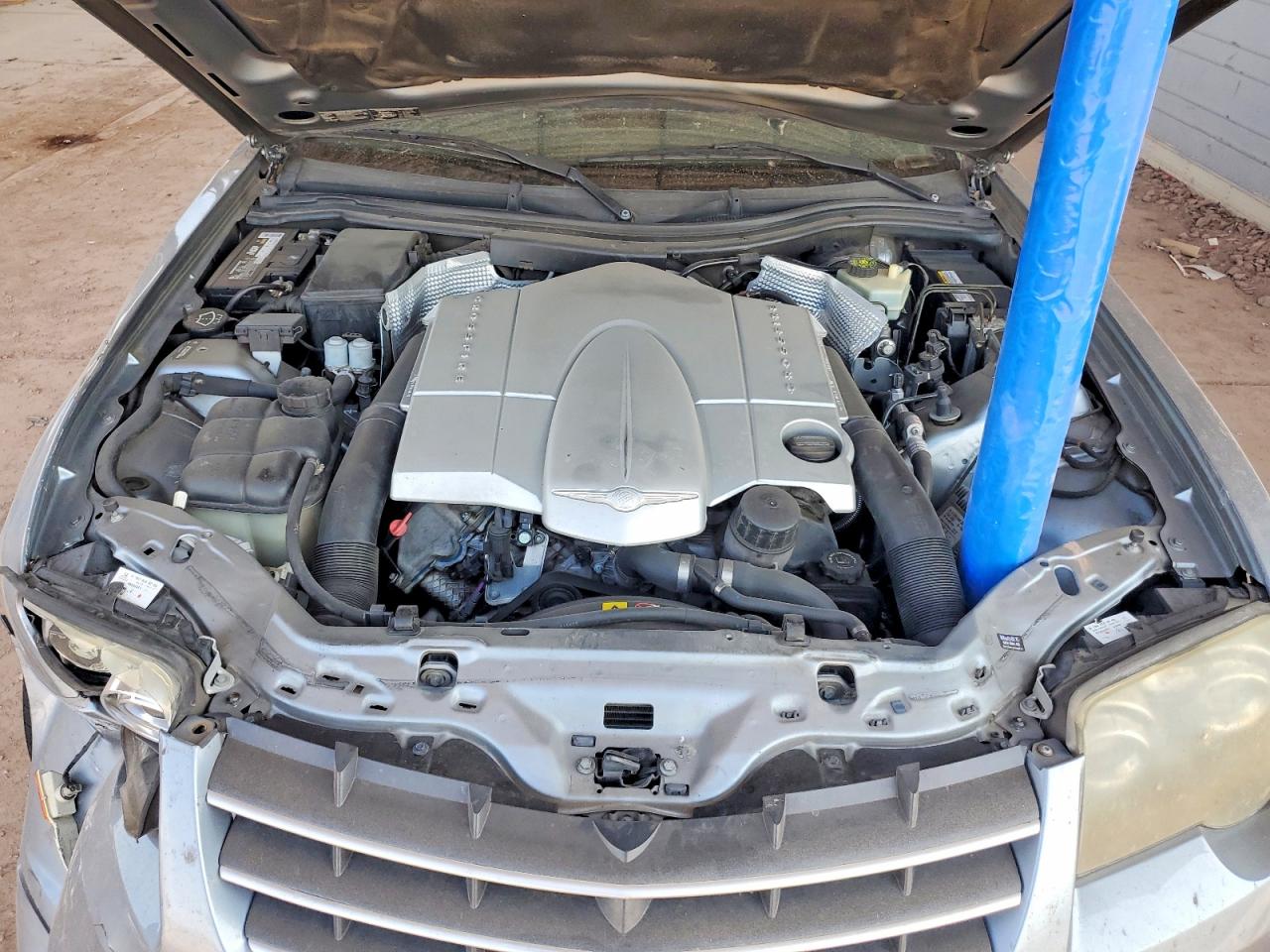2005 Chrysler Crossfire Limited Silver vin: 1C3AN65L85X042172