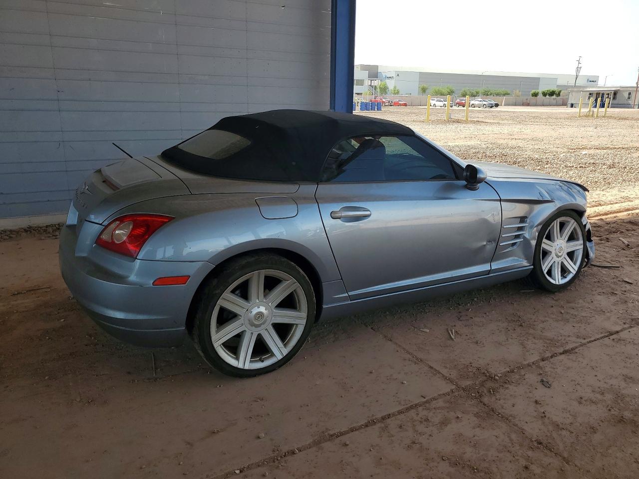 2005 Chrysler Crossfire Limited Silver vin: 1C3AN65L85X042172